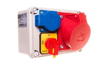 PCE Stacionarna centrala KOŁO 32A/5P GSxTOPIK 10A R.0-1 32A 3P IP44 9769225W