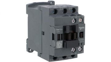 Schneider TeSys Control AC-3 sklopnik snage, 12A, 3P (1NC), 24V DC zavojnica LC1E1201BD