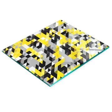 Dekorativna ploča od kaljenog stakla za rezanje, geometrijski oblici, 60x52 cm