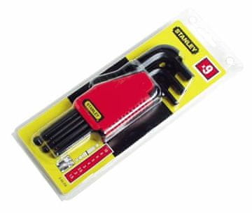 STANLEY IMBUSES 9 kom KUGLICA 1,5; 2; 2,5; 3; 4; 5; 6; 8; 10 mm