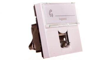 LEGRAND Mosaic Utičnica za računalo RJ45 cat.6a STP 2-modula bijela 076576