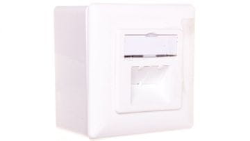 Nadžbukna utičnica za prijenos podataka 2x RJ45 STP kat. 6 DN-9006-N