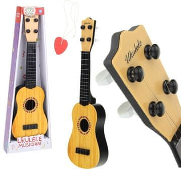 Nobo Kids KLASIČNA AKUSTIČNA GITARA ZA DJECU, TRZALO ZA GLAZBENI INSTRUMENT S 4 ŽICE