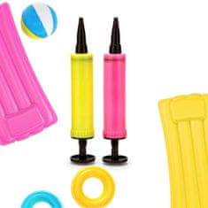 Nobo Kids RUČNA PUMPA ZA BALONE, MADRACE, LOPTE, IGRAČKE NA NAPUHAVANJE, KLIP 18 CM