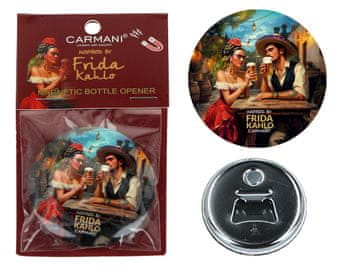 Carmani FRIDA KAHLO MAGNETNI OTVARAČ ZA BOCE KUHINJSKI NAPRAVA POKLON ZA DOM