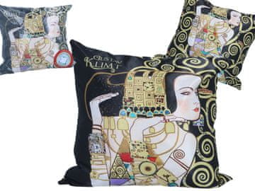 Carmani GUSTAV KLIMT DEKORATIVNA NAVLAKA ZA JASTUK S PUNJENJEM S DRVOM ŽIVOTA
