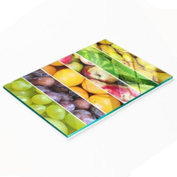 Kuhinjska višenamjenska ukrasna daska od kaljenog stakla za voće 80x52 cm
