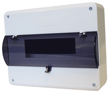 Modularna razvodna ploča 1x12 nadžbukna N+PE s dimovodnom klapnom IP30 OB-12ZZK