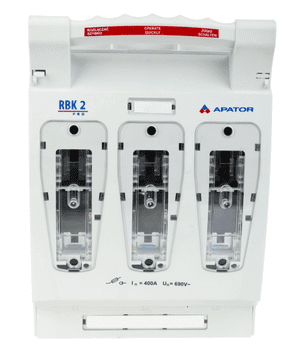 Rastavljač s osiguračem 400A RBK 2 pro-V /V-terminal 50-240 mm2/ 63-811685-071