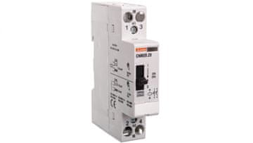 Modularni kontaktor s ručnom upravljačkom polugom 20A 2Z zavojnica 220-230 VAC/DC CNM2020220