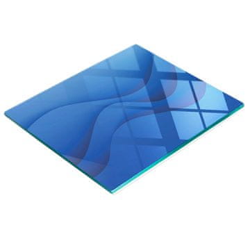 tulup.cz Dekorativna staklena daska za rezanje i posluživanje s apstraktnim valovima 60x52 cm