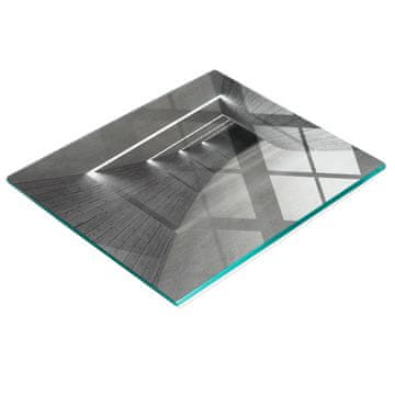 tulup.cz Izdržljiva i elegantna kuhinjska ploča od kaljenog stakla s uzorkom betona 60x52 cm