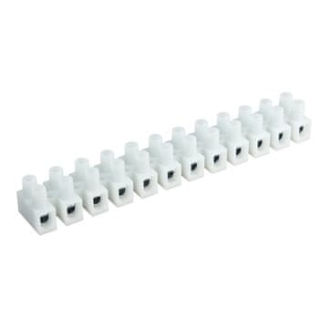 DE Priključni blok 4 mm2, 12-pinski električni blok s poklopcem kabela VDE/UL DGN 3640