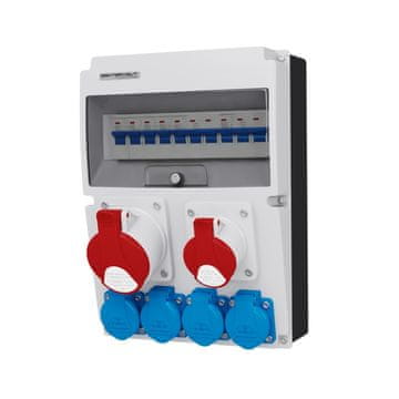 RAZVODNA PLOŠČA ZGRADE 1x32A 1x16A 4x230V S IP54 ZAŠTITOM