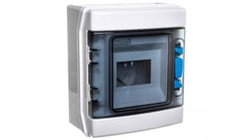 EATON Modularna razvodna ploča 1x6 za nadgradnu montažu, UV otpornost IP65 IKA-1/6-ST-UV 174188