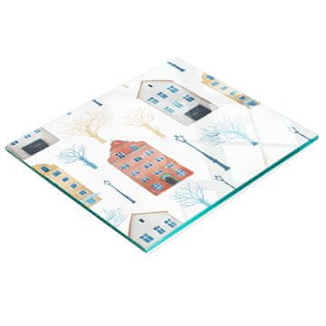 tulup.cz Dekorativna staklena daska za rezanje i posluživanje u obliku stabla 60x52 cm