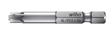 WIHA Bit Professional 70 mm PlusMinus/Pozidriv 1/4 SL/PZ1 7049XZ1070 32495