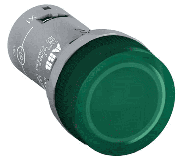 ABB Kompaktna svjetiljka s LED diodom 22mm 24V AC/DC zelena CL2-502G 1SFA619403R5022
