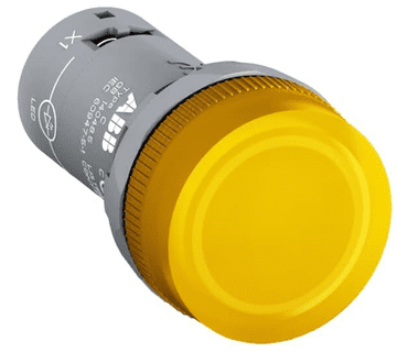 ABB Kompaktna svjetiljka s LED diodom 22mm 24V AC/DC žuta CL2-502Y 1SFA619403R5023