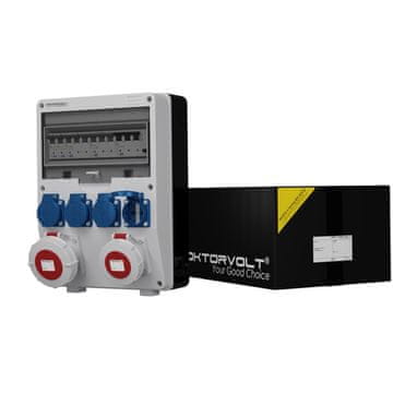DOK RAZVODNA ORMA ZGRADE TD S/FI 32A 16A IP67 4X230V SCHUKO ERBETKA