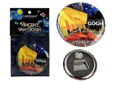 Carmani OTVARAČ ZA BOCE S MAGNETOM VAN GOGH POKLON TERASA KAFIĆA NOĆU