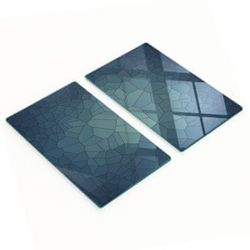 tulup.cz Izdržljive i elegantne staklene kuhinjske daske s apstraktnim uzorkom 2x30x52 cm