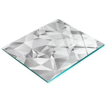 tulup.cz Izdržljiva i elegantna kuhinjska ploča od kaljenog stakla s 3D uzorkom 60x52 cm