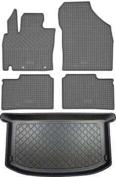 Suzuki Ignis III / Ignis III Hybrid hatchback (5 vrata) od 01.2017. Set - gumeni podmetači za automobil + tepih za prtljažnik