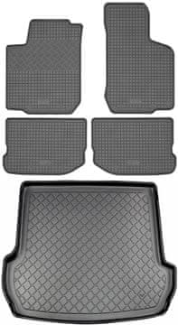Volkswagen Golf IV 1J Variant Karavan (5 vrata) od 1998. – 05.2007. Set – gumeni tepisi za automobil + tepih za prtljažnik