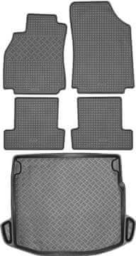 Renault Megane IV Hatchback / Sedan / Karavan od 2014. Set - gumeni podmetači za automobil + prostirka za prtljažnik