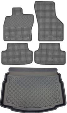 Volkswagen Golf VII Hatchback (3/5 vrata) od 10.2012-12.2019. Komplet - gumeni podovi za automobil + prostirka za prtljažnik