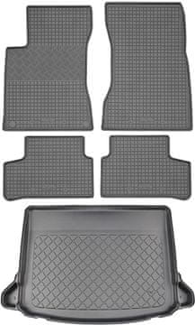 Mercedes A-Klasa W177 Hatchback (5 vrata) od 05.2018. Set - gumeni tepisi za auto + mat za prtljažnik