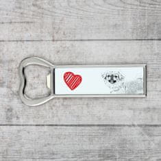 Pekinezer - otvarač za boce s likom psa, personalizirani otvarač za hladnjak, jedinstveni poklon za muškarca od a