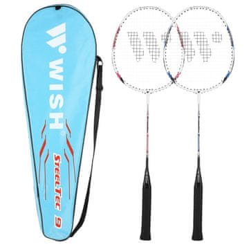 Northix Set badmintonskih reketa - 9K, uključuje loptice za loptice