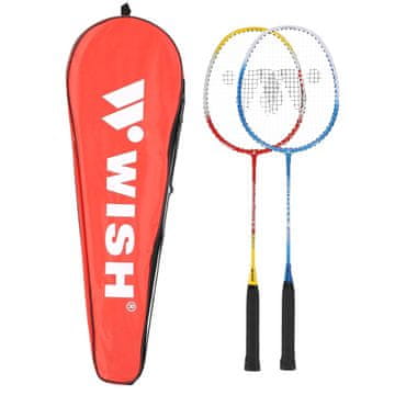 Northix Set za badminton - 2 reketa, uključena loptica za loptice