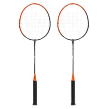 Northix Set za badminton, 2 čelična reketa s navlakom