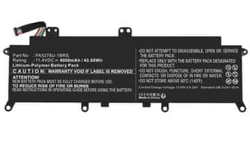 CoreParts baterija 45,60 Wh Li-ion 11,4 V 4000 mAh crna za Toshiba, Portege X30, Tecra X40, MBXTO-BA0067 prijenosna računala