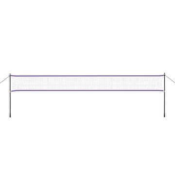 Northix Mreža za badminton 600x60cm s punim pokrovom