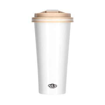 Northix Bijela termo čaša, 510 ml, izolirana