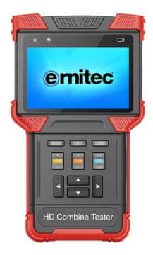 Ernitec 4" monitor za testiranje osjetljiv na dodir, Wi-Fi, podrška za HDCVI/AHD/TVI/CVBS, 12 V DC, 2 A, 0070-24104-TESTER