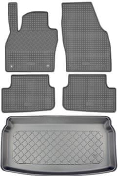 Audi A1 GB Sportback Hatchback (5 vrata) od 07.2018. komplet - gumeni podmetači za automobil + prostirka za prtljažnik