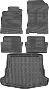 Renault Laguna III Hatchback / Liftback od 2007-2015. Set od gumenih tepiha za automobil + tepih za prtljažnik