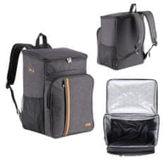 Northix Hladnjak ruksak, crni, 25L, izoliran