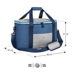 Northix Hladnja torba, plava, kapacitet 32 l