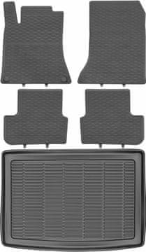 Mercedes B-klasa II W246 minivan od 2011-2018. SET - gumeni podmetači za automobil + prostirka za prtljažnik