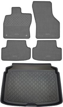 Audi A3 8V Sportback (5 vrata) od 02.2013–03.2020. Set gumenih podnica za automobil plus prostirka za prtljažnik