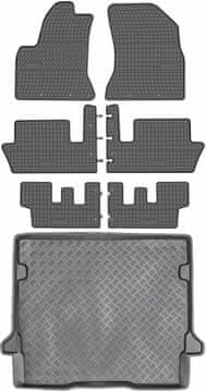 Citoren C4 Picasso I Minivan od 2006-2013, set gumenih tepiha za automobil i prostirke za prtljažnik