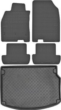 Renault Megane III Hatchback od 2008-2015. set - gumeni tepisi za automobil + tepih za prtljažnik