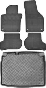 Volkswagen Golf V Hatchback od 2003. do 2009. SET - gumene autotepihe + prostirka za prtljažnik