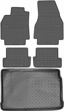 Renault Megane II Hatchback od 2002. do 2008. set - gumene prostirke za automobil i prostirka za prtljažnik